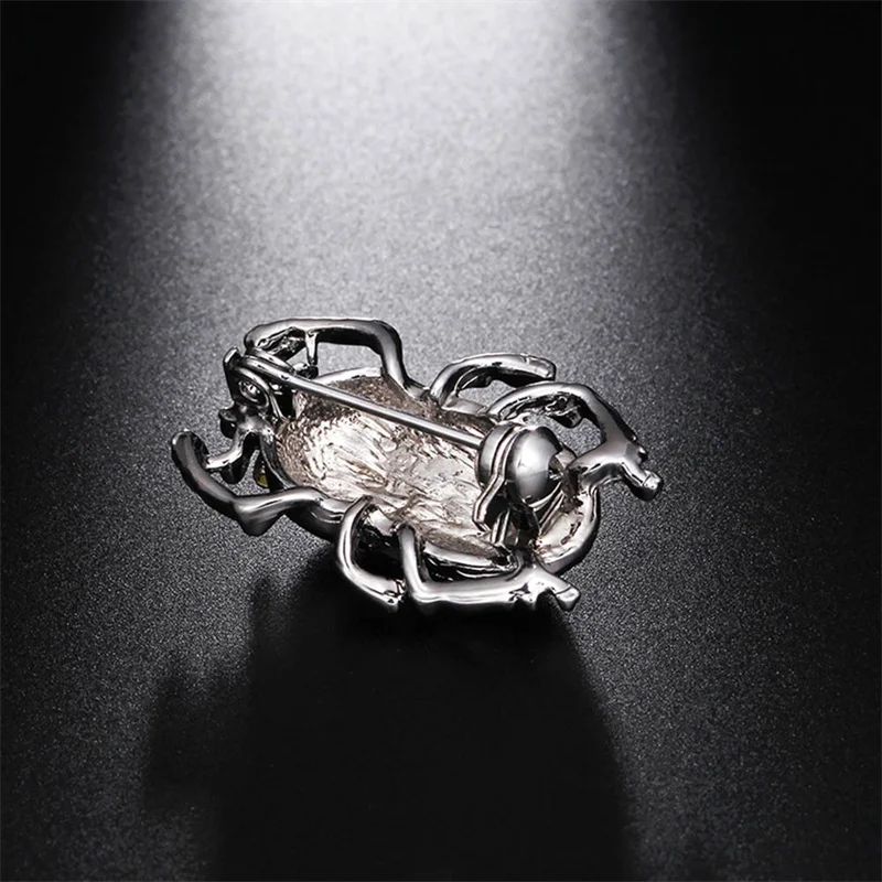 New Vintage Jewelry Beetle Brooches for Women Kids Enamel Blue Green Purple Animal Insects Brooch Jewelry