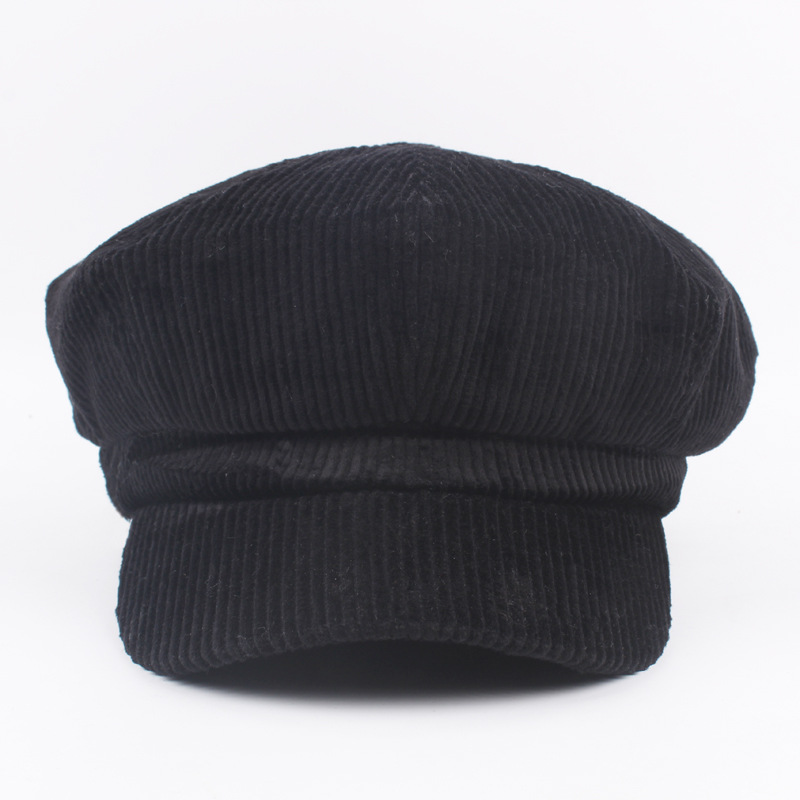 Newsboy Cap Beret Female Autumn Winter Hats For Women Octagonal Cap Painter Hat Vintage England
