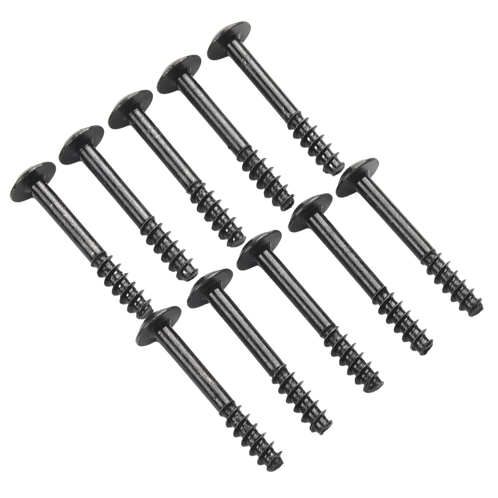 10pcs/set Universal Car Air Filter Cleaner Box Lid Retaining Screws Replacement Accessories Black Screws
