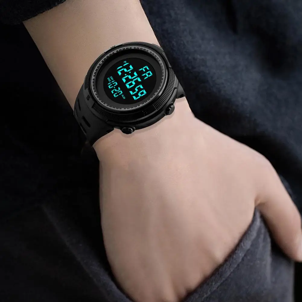 Skmei LED Digital Watch Electronics Waterproof Digital Wristwatches Men Sport Watches Electric Watch Clothes Accessories