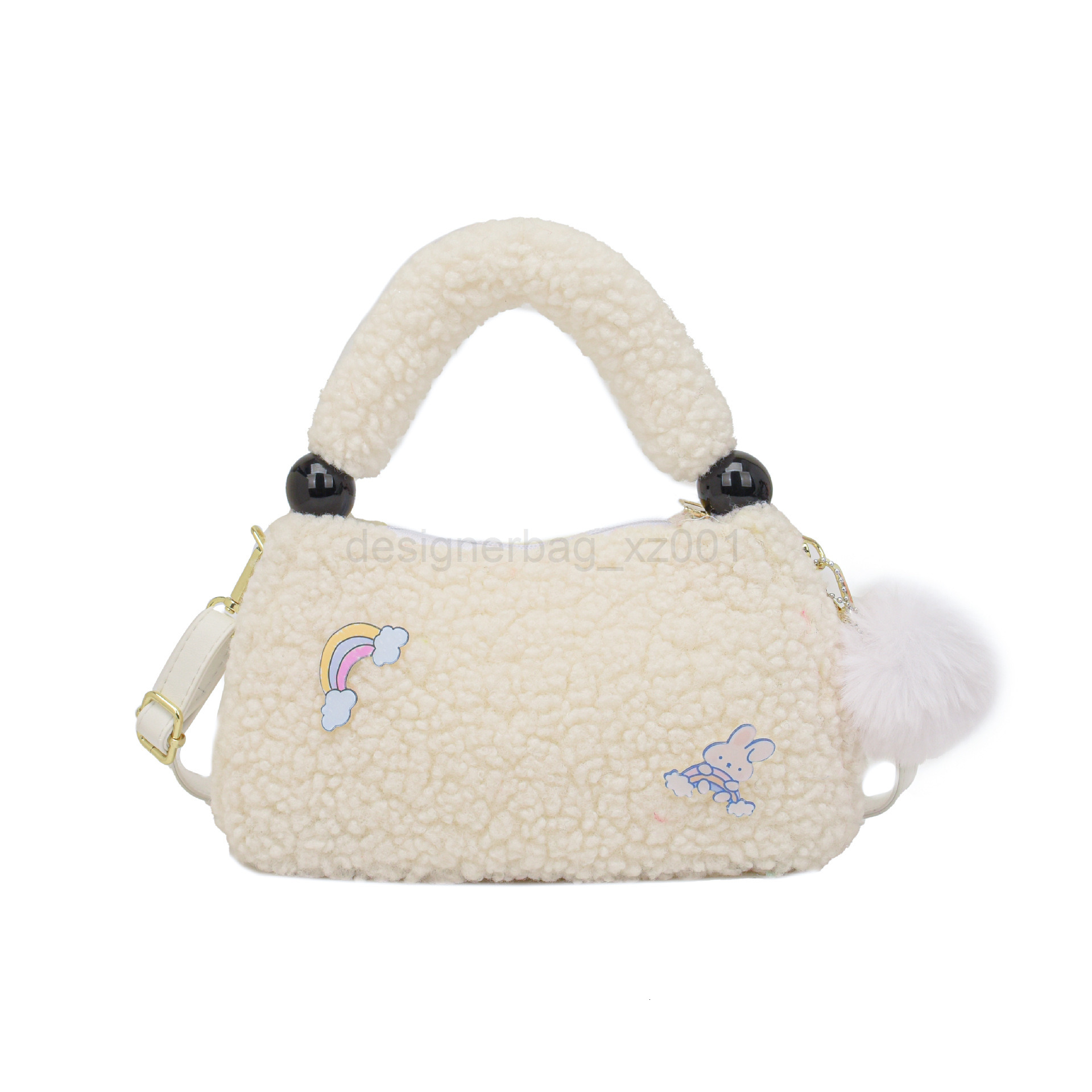 Bag Designer Fashion Classic 10a Top Woman Handbagevening Bags Autumn and Winter New Fur Korean Version Lamb Shoulder Crossbody Versatile Cute Plush H