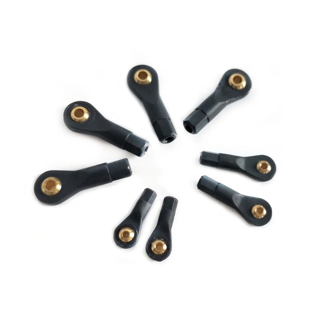 10pcs M2 M2.5 M3 Rod End Ball Joint Link With Screw Set For RC Airplane Car By Boat Crawler Model Parts