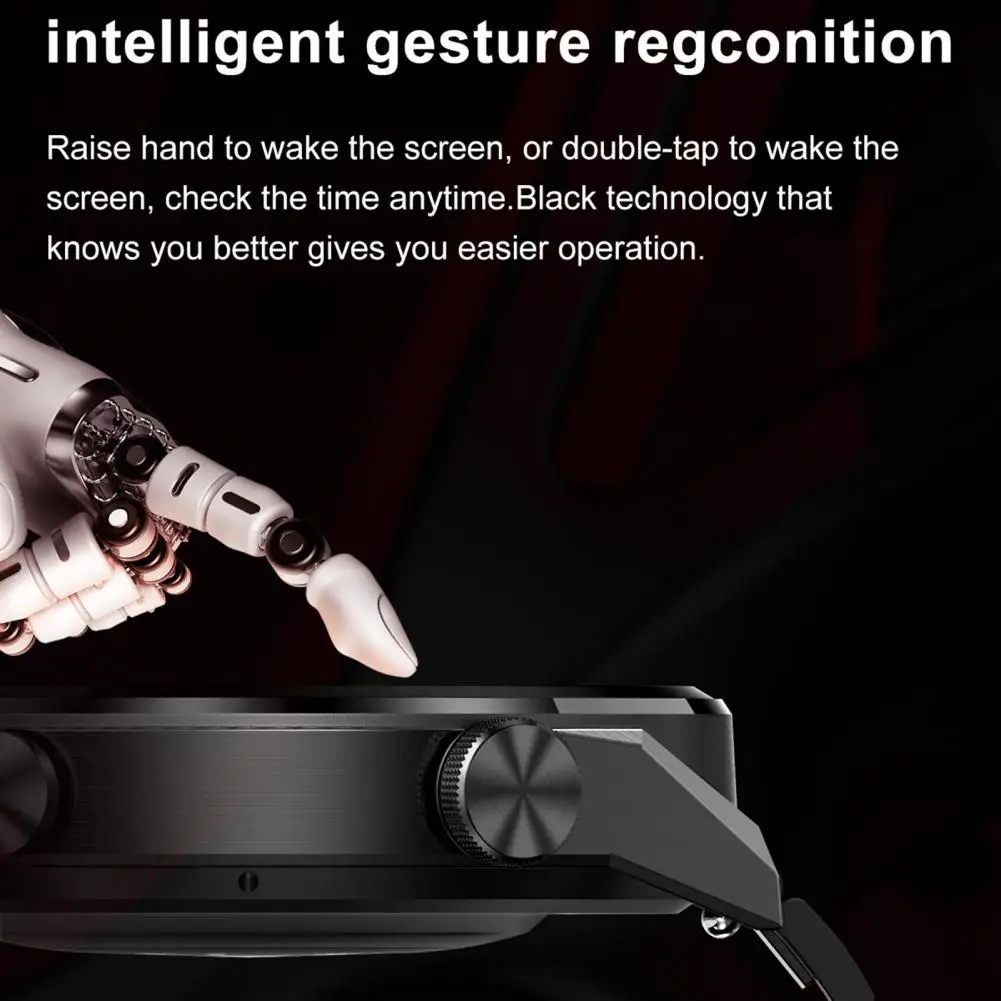 DT3 Mate Creative Smart Watch Magnetic Charging Multiple Languages Rechargeable Digital Watch AI Voice Assistant