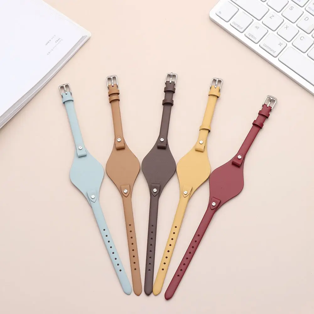 Luxury 8mm Genuine Leather Watch Strap Women Watchband for Fossil ES3077 2830 3262 3060 4176 4119 4026 4340 Loop Bracelet