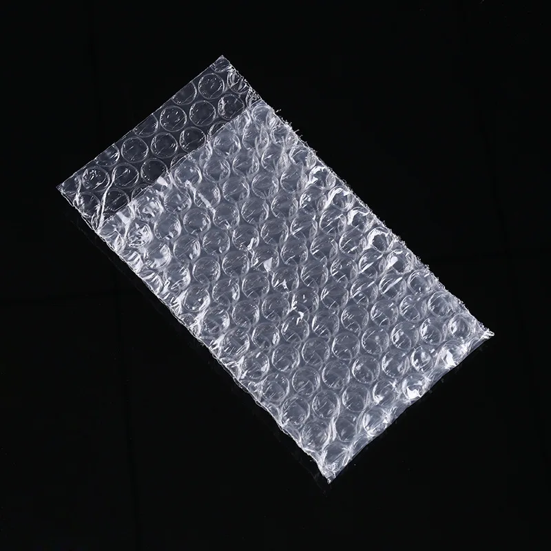 100Pcs/pack Small Transparent Bubble Packing Bags PE Plastic Wrap Envelope Small items Product Shockproof Protective Bag