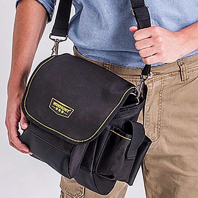 NEW Waist Pack Tool Bag Small Electrician Professional Working Waterproof Wear Resistant Organizer Storage Backpack For Tools