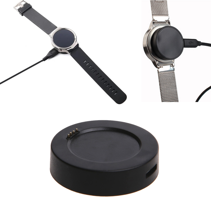 Portable Magnetic Base USB Charging Dock Charger Cradle for Huawei Watch1 QXNF