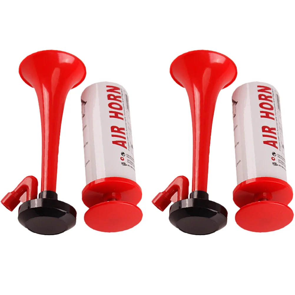 2 Pcs Marine Air Horn Stadium Fans Cheering Speaker Push Trumpet Football Events Pump Handheld