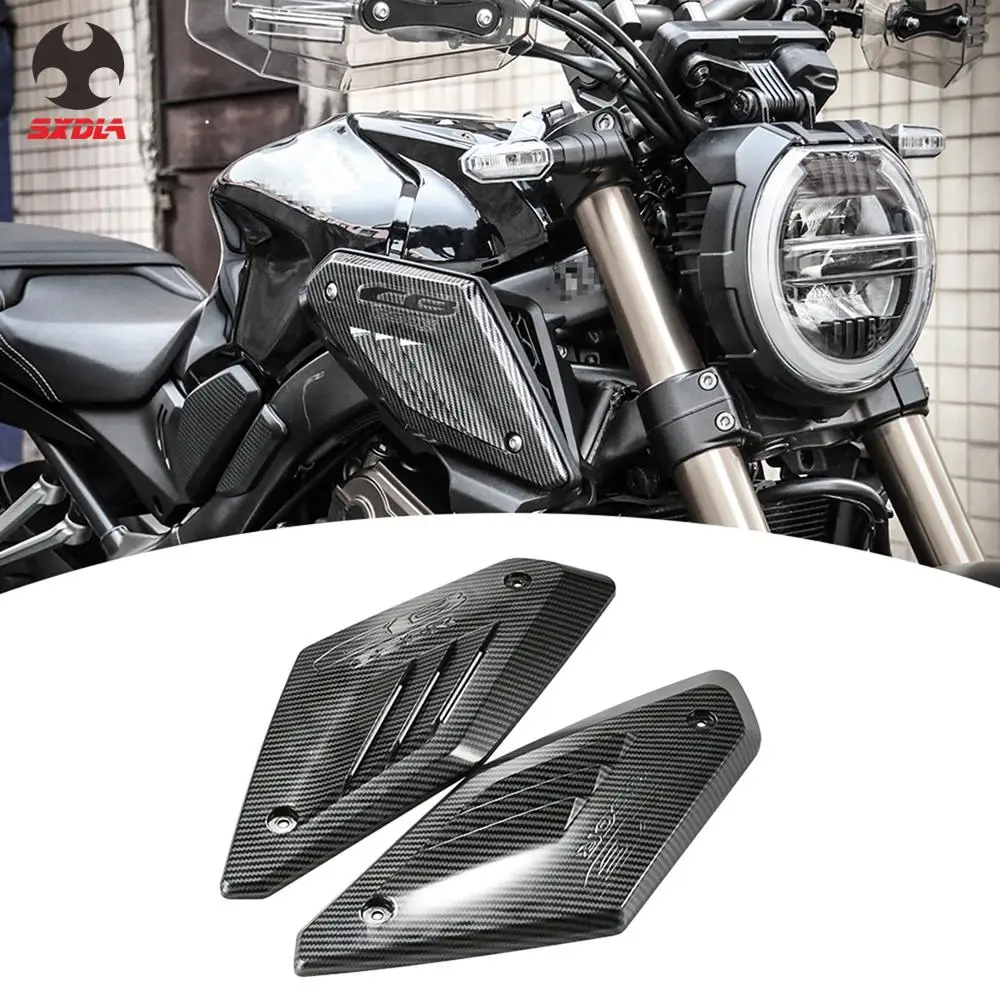 For Honda CB650R CB 650R 2019 2020 2021 Motorcycle Frame Side Panel Intake Pipe Protective Guard Cover Shell Protector Motocross