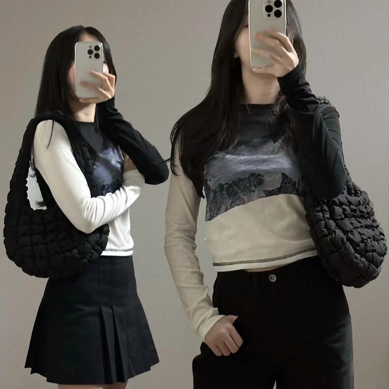 Fashion New Designer Korean Bubble Pleated Cloud Shoulder Candy Color Underarm Bag Autumn And Winter Women's Shoulder Bag