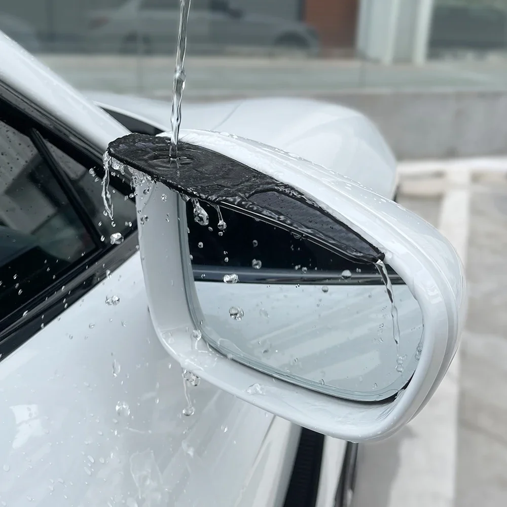 Car Rearview Mirror Rain Eyebrow Rain Snow Guard Cover Auto Accessories For Subaru Forester XV Crosstrek Outback Legacy WRX BRZ