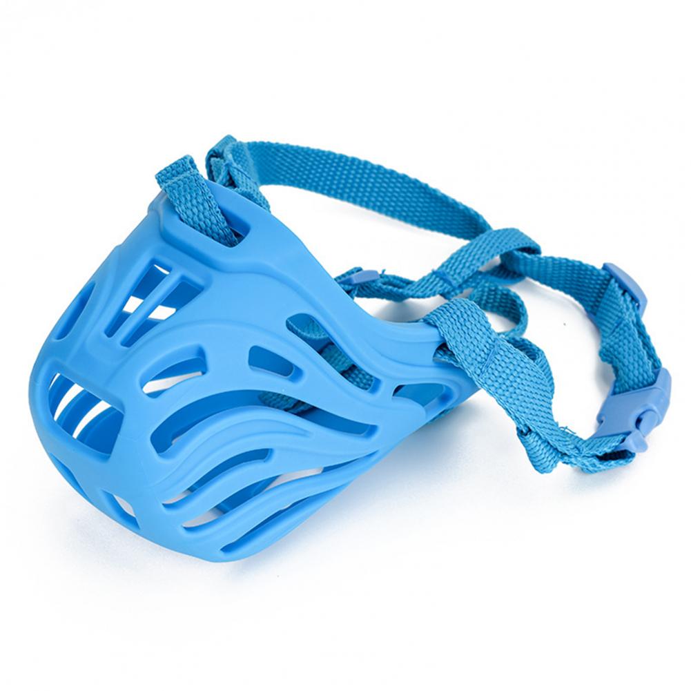 Dog Muzzle with Adjustable Strap Wear-resistant Portable Prevent Bite Pet Muzzle for Medium Large Dogs Pet Supplies