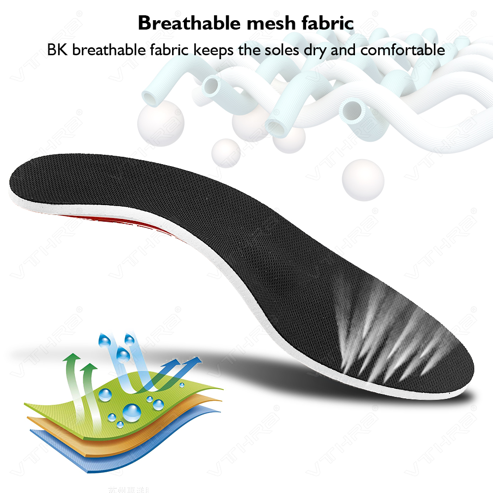 Gel Orthopedic Insoles Ease Orthotic Insoles EVA Flatfoot Arch Support The Pressure Damping Cushion Padding Insole for Man Women