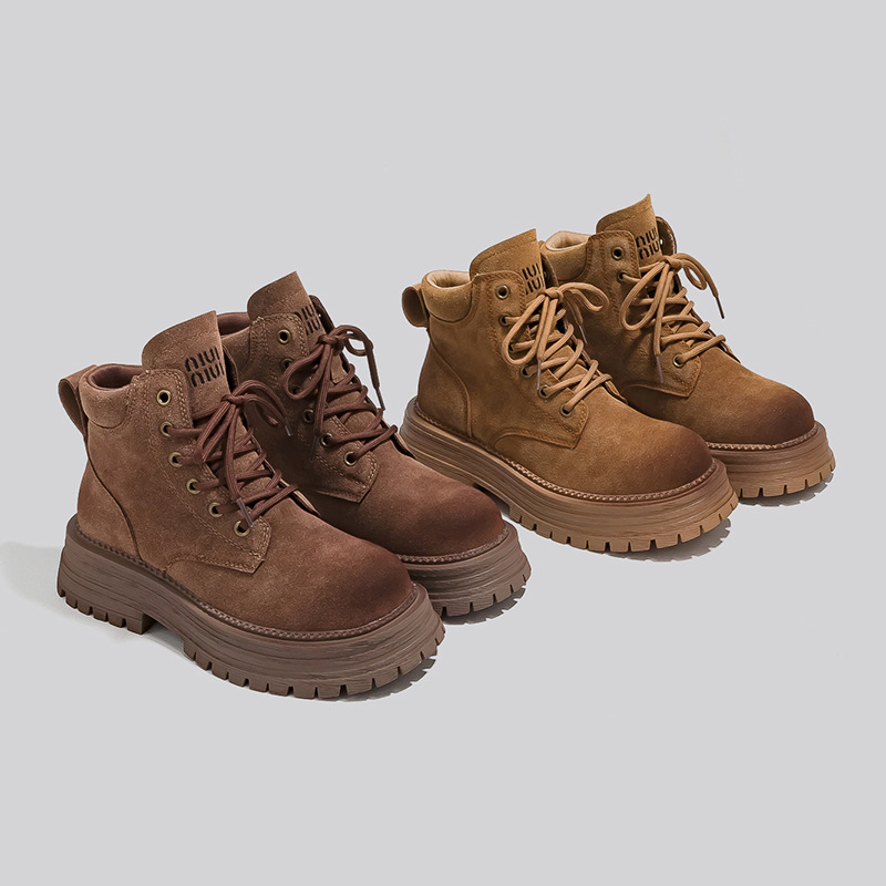 2024 new free shipping boots designer boots Martin Boots for womens yellow brown size 35-40