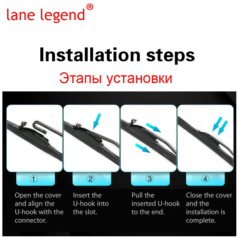For Car Wiper Blades Changan CS15 SUV 2016-2022 2023 Car Accessories Front Windscreen Wiper Blade Brushes Cutter Goods smile