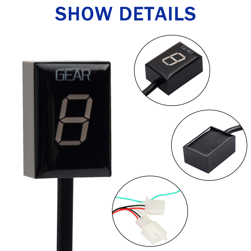 Gear Indicator For HONDA CB600F CBF600 CBR 600 F Hornet F4 F4i FS GL1800 CB 400 SF VFR 750 CBR 954 RR CBR900RR Speed Display