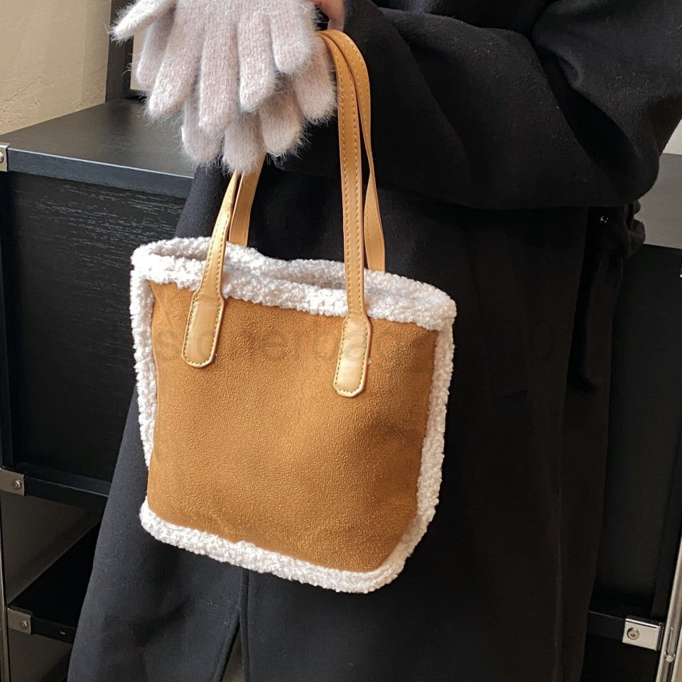 Bag Classic Designer Fashion 10a Top Woman Handbagevening Bags New Mao Tote Handbag Womens Simple Maillard Style Leisure Commuter Versatile Daily Xm60