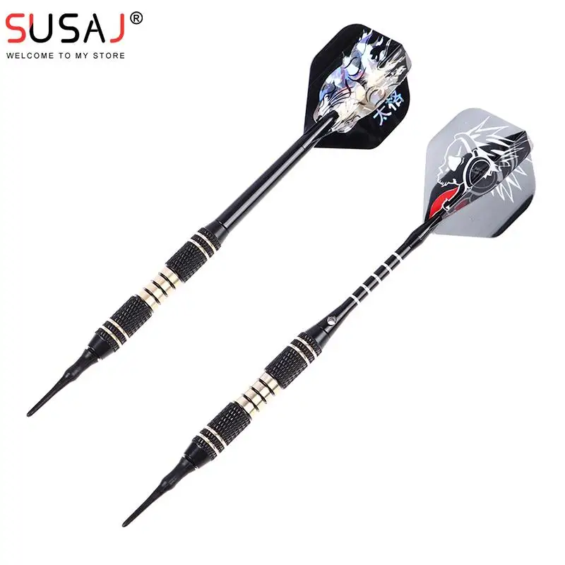 1pc 18g Dart Set Multiple Styles Darts Flights Professional Safety Soft PET Tips Kit For Indoor Electronic Dartboard Accessory