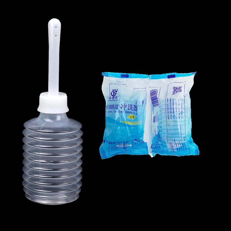 Portable 200ml Disposable Clear Enema Douche 2025 Applicator Bottle Anal Vaginal Bulb Douche Enema Irrigator new Rectal Syringe Cleaner