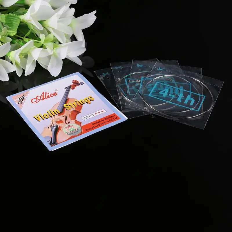 Alice A703 Violin Strings for full size 1/8 1/4 1/2 3/4 4/4