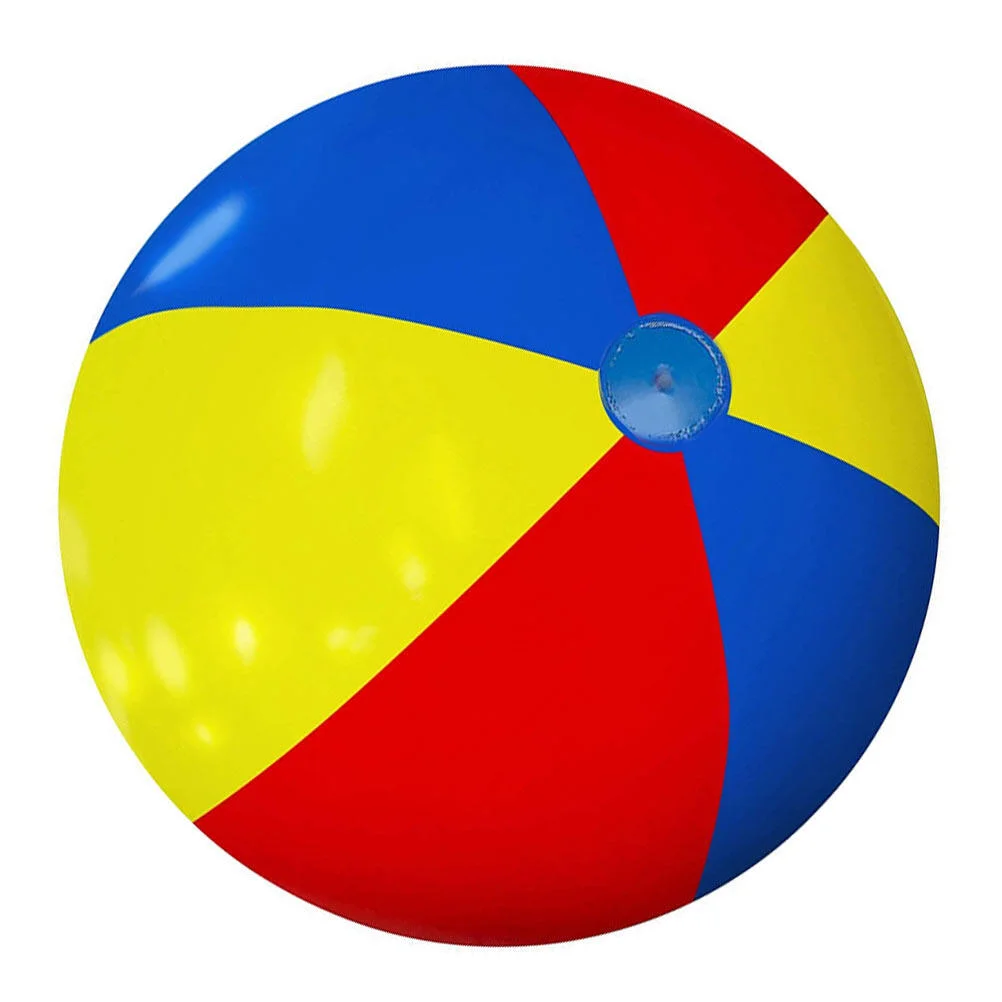 Big Beach Ball Balls PVC Play Large Inflatable Kids Summer Toys Pool Colorful Giant