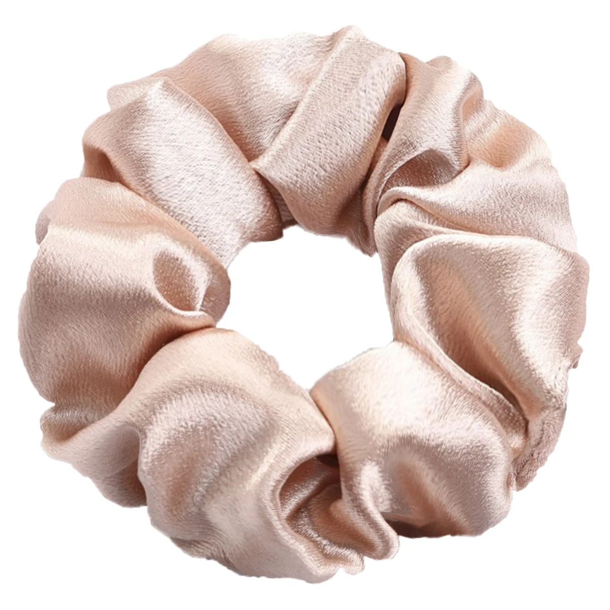 10/5Pcs/Lotto Accessores Women Girls Girl Silky Ai Capelli Raso Scruci Solidi N…