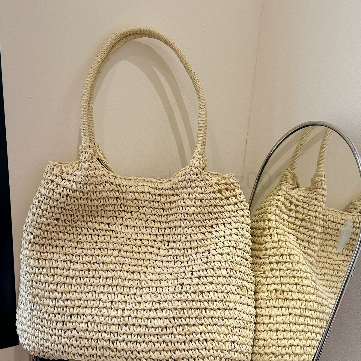 Bag Designer Fashion Classic 10a Top Woman Handbagevening Bags Summer New Design Straw Fabric Handbag Womens Trendy Versatile Simple Shoulder
