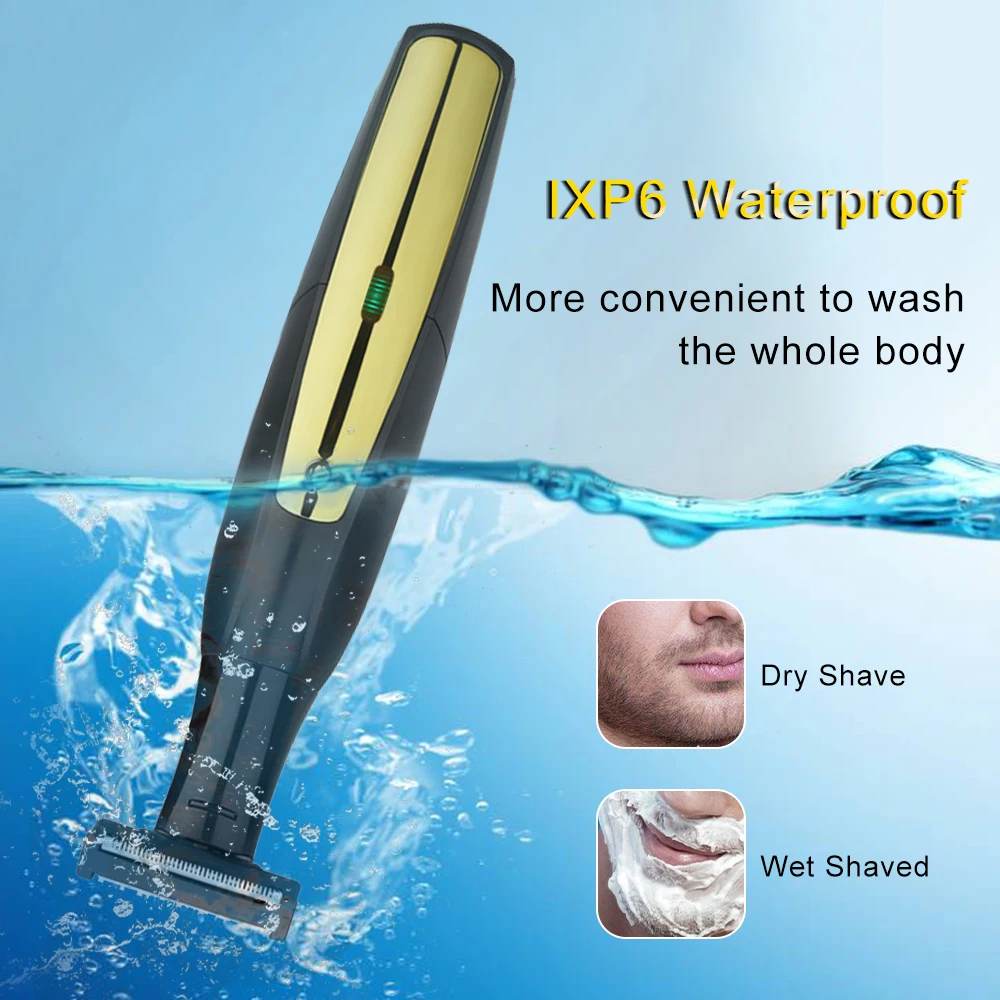 7 in 1 Shaver Men's Multifunctional Rechargeable Earbrow Nose Hair Trimmer Bikini Line Sensitive Shaver Hair Shaving Trimmer
