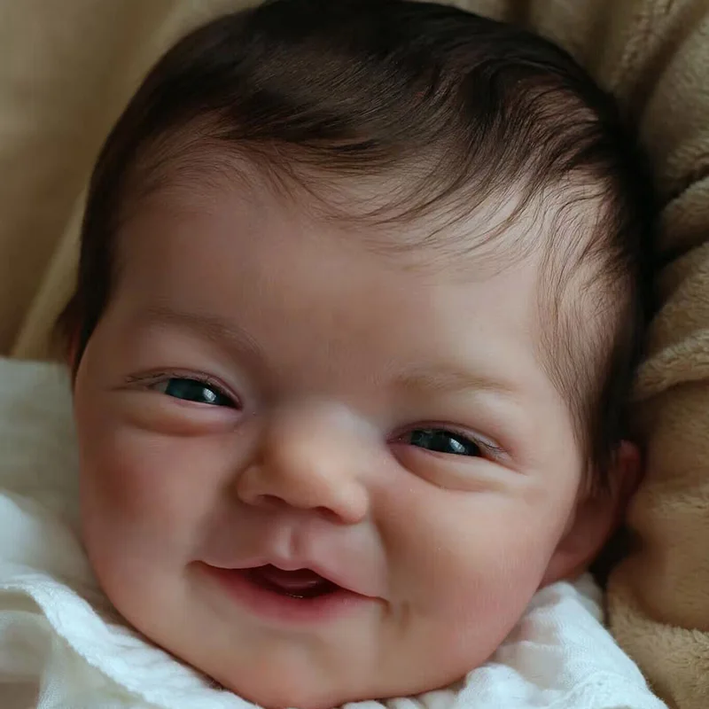 20inch Reborn Charlie Doll Kit Lifeike fresh color Soft DIY Doll Parts with Cloth Body and Eyes