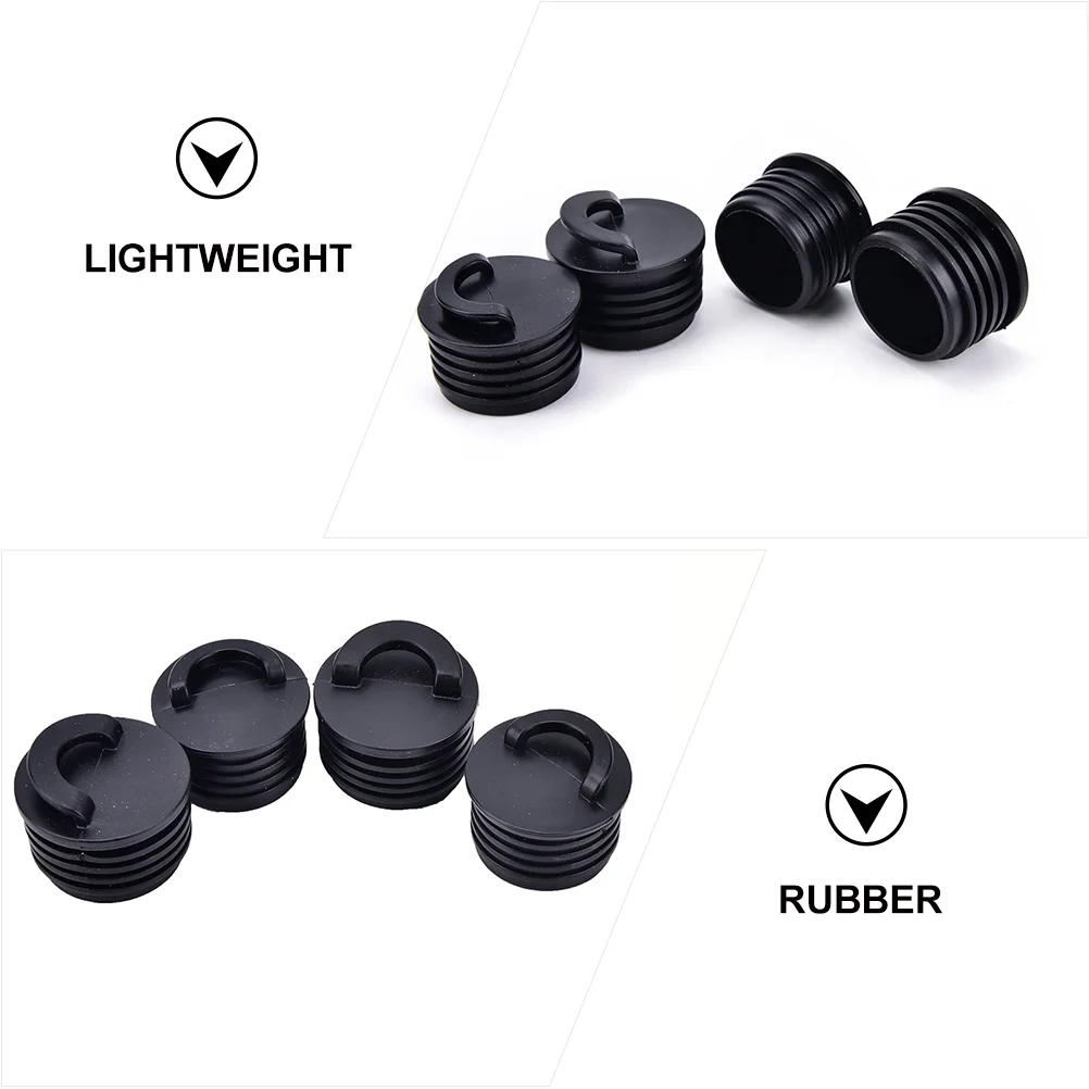 Kayak Drain Plug Boat Scupper Plugs Universal Kit Hole Replacement Bung Stoppers Marine Accessories Equipment