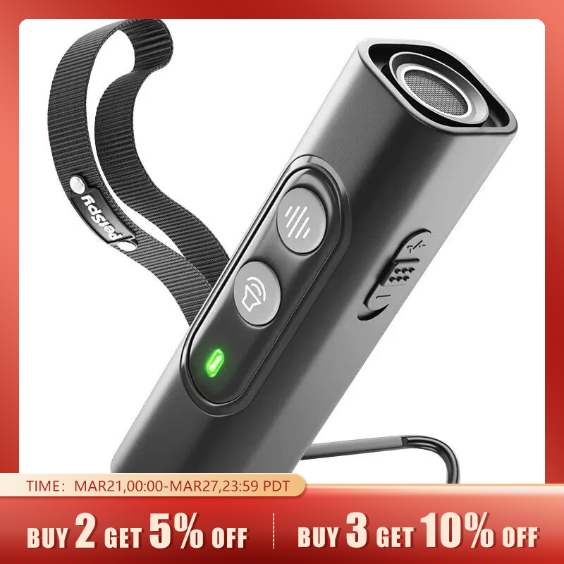 Ultrasonic Pet Dog Repeller Anti Barking Stop Bark Training Device Dog Training Repellents With USB Rechargeable Portable Remote