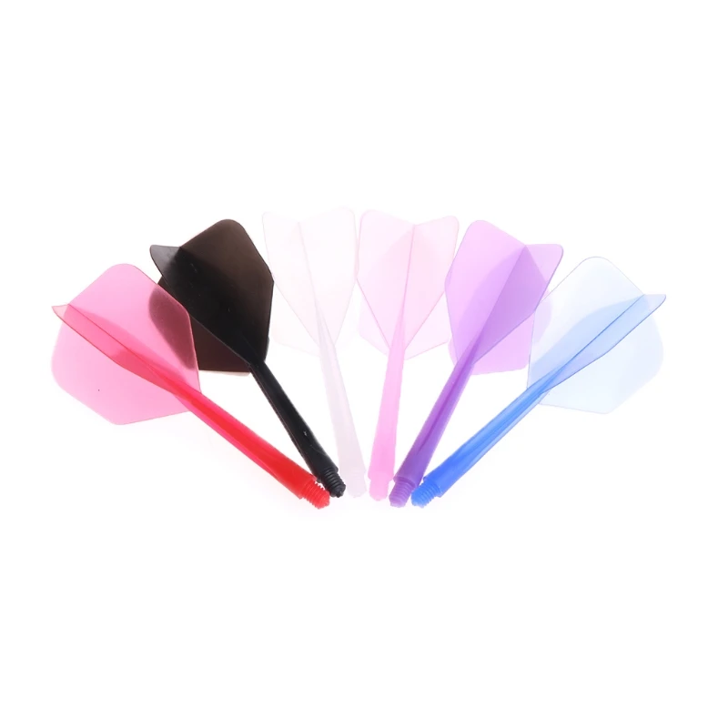 Flights 6PCS Integrated Flights and Shafts 4.5mm 2BA Screw