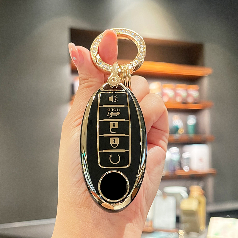3 4 5 Buttons Car Key Case Cover for Nissan Rouge Maxima Altima Sentra Murano Qashqai Versa SR Sentra 2016-2019 Juke J10 J11