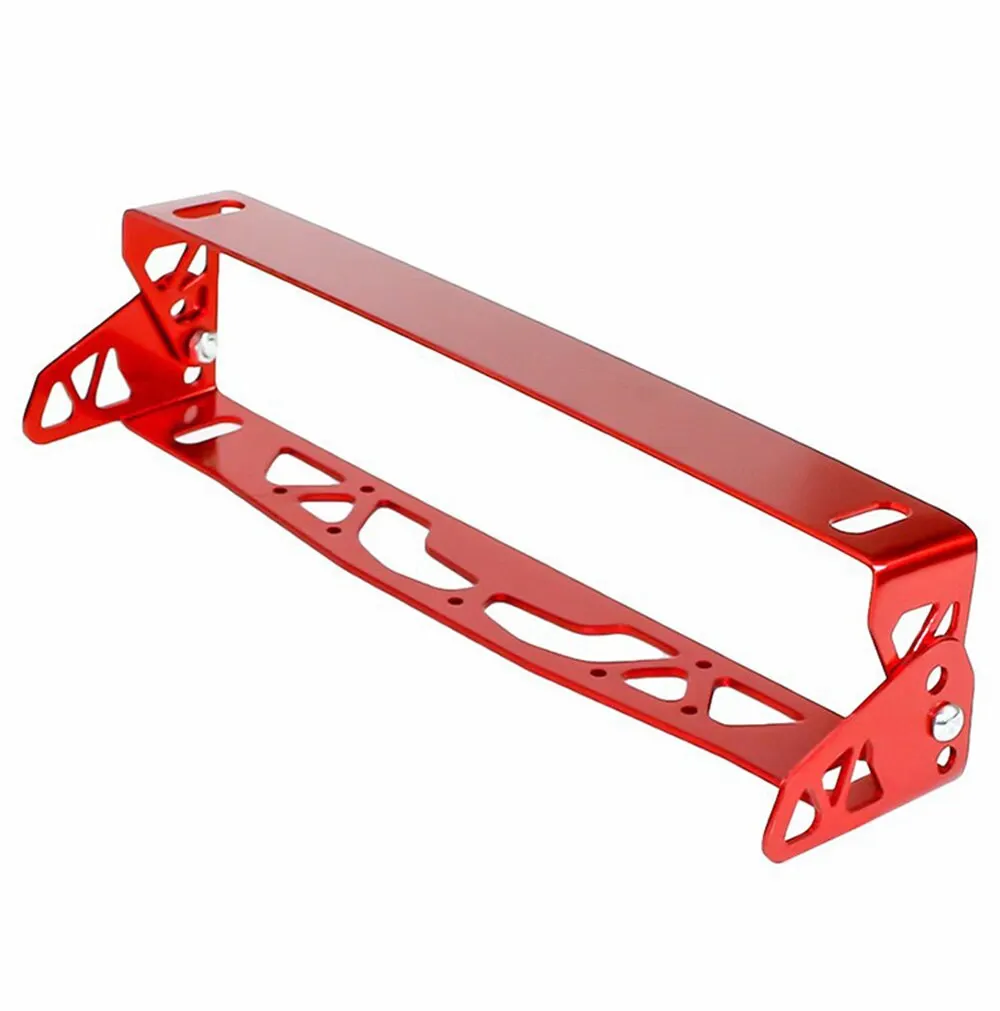Universal Aluminum Car Adjustable Rotating Car License Plate Frame Holder Solid License Plates Frames Frame for Car Number