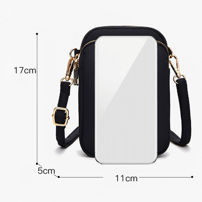 Waterproof Fashion Shoulder Bags Women's Travel Essentials Phone Key Belongings Storage Handbags Wild Coin Paperwork Organized