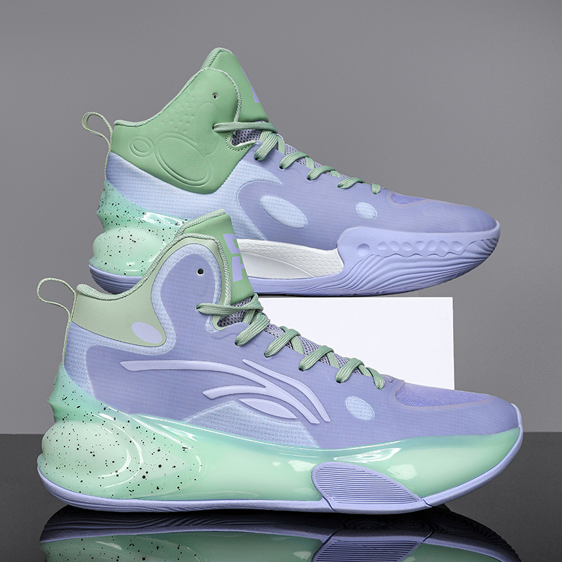 Basketball shoes autumn and winter new high-top sneakers combat shoes running shoes men Free shipping