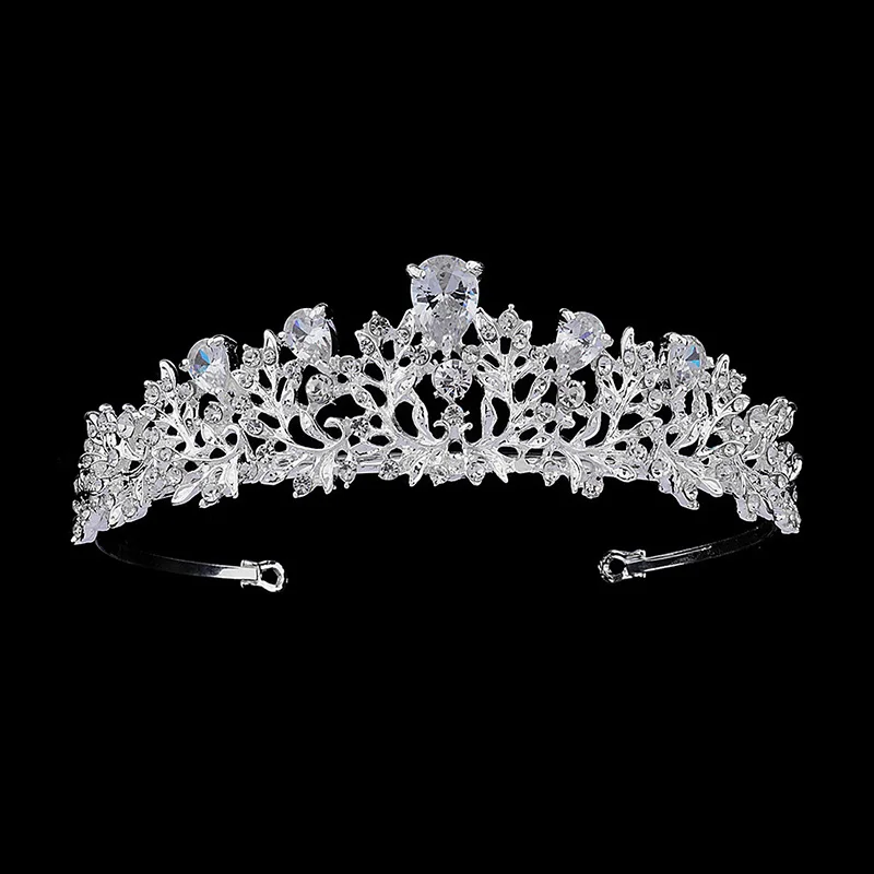 Crystal Tiara Bridal Jewelry new Exquisite Bride Party 2025 Rhinestone Bridal Crown New Hair Jewelry Women Headpiece Hair Accessorie