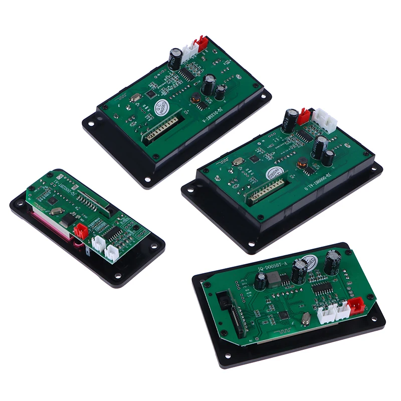 1set DC 5V 16V 32V MP3 Decoder Board Amplifier Bluetooth Car MP3 Player USB Recording Module FM AUX Radio For Speaker
