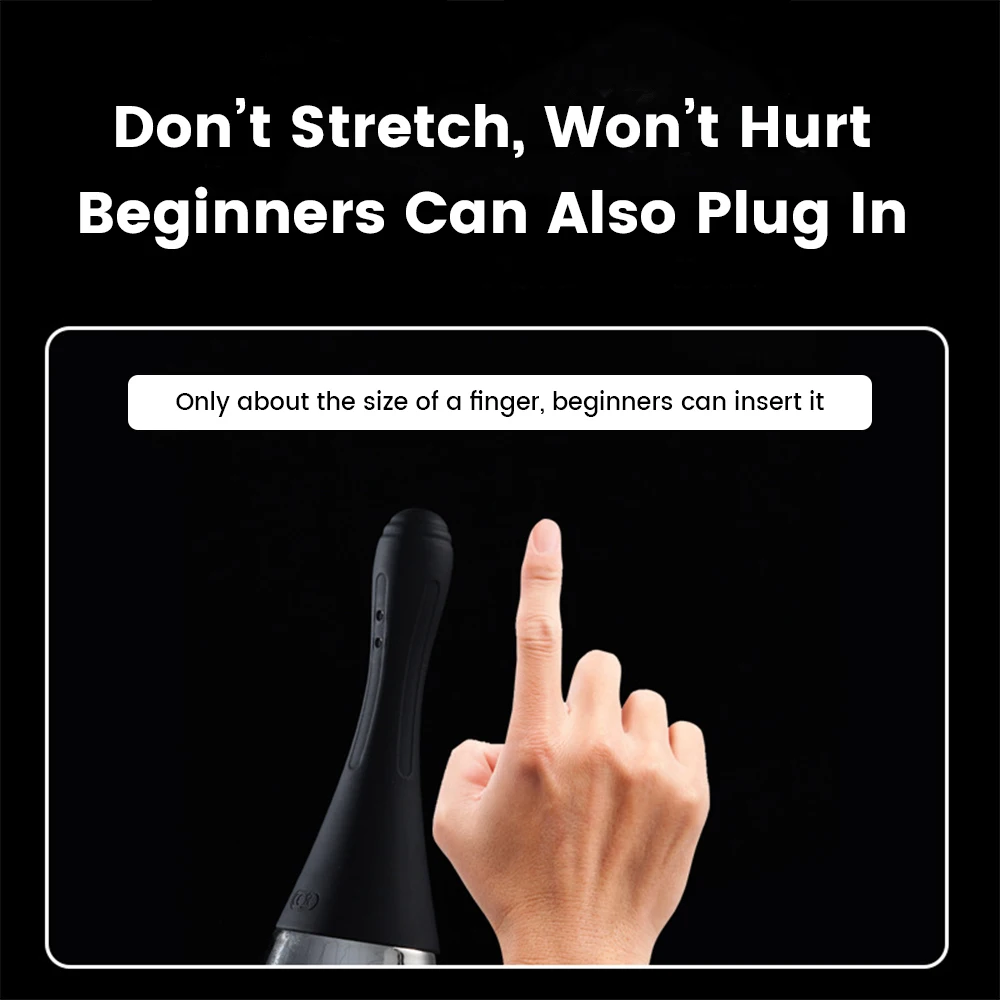 Electric Silicone Anal Cleaning Container Vagina Douche Cleaner Enema Bulb Syringe Health Hygiene Sex Woman Man 666 666