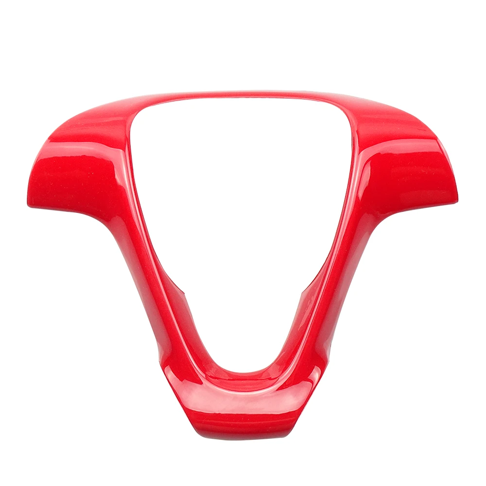 Full Set Interior Cover Sticekr Red Car Dashboard Outlet Sticker Cover Gear Shift For Mercedes-Benz Smart 451 Fortwo Accessories