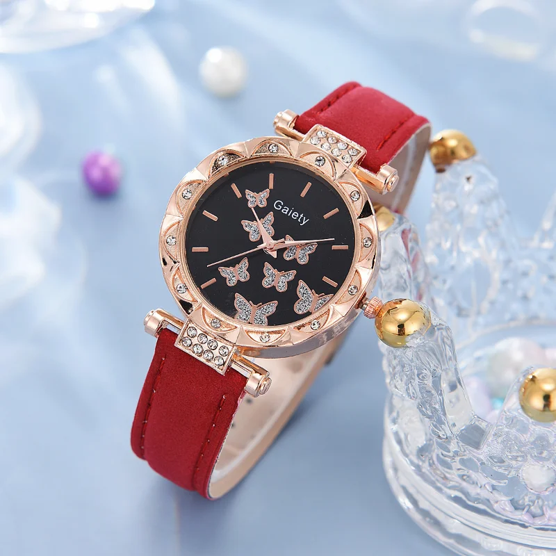 Luxury Women Watch Bracelet Watches Set Female Leather Band Ladies Quartz Wristwatch Female Clock Zegarek Damski Relogio