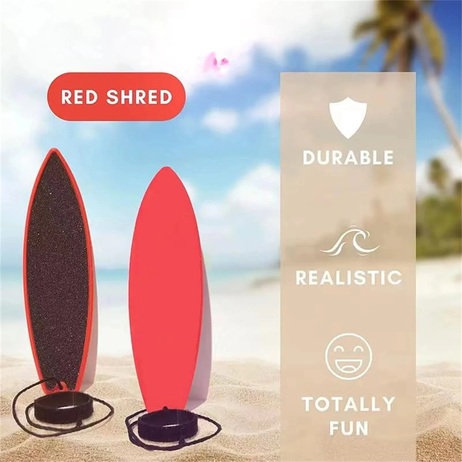 10PCS Finger Surfboard Mini Fingertip Surfboard Toys Surf Wind Mini Board Children's Toys Birthday Gift Novelty Toys