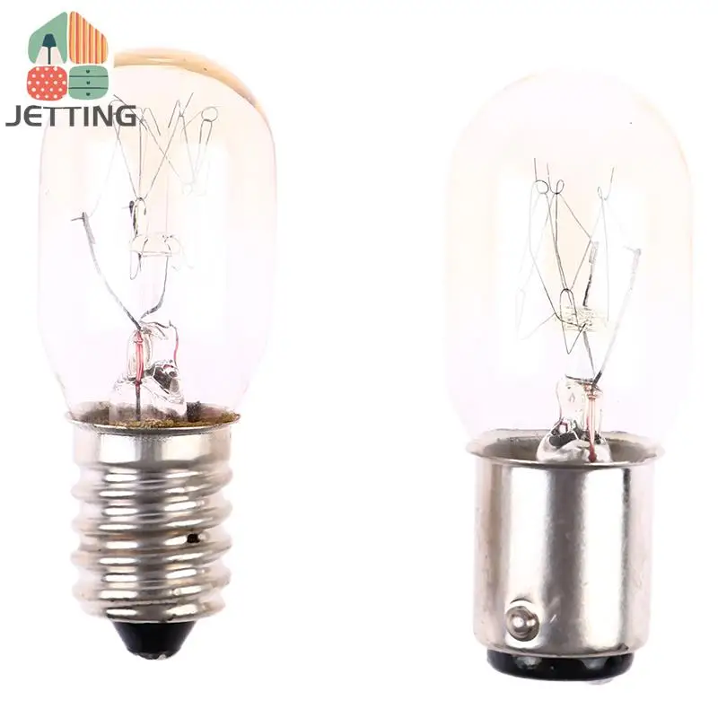 1pcs BA15D/E14 15W 220V Sewing Machine Bulb Incandescent Lamp Corn LED Fridge Light Bulb Led Bulb Sewing Machine Accessories