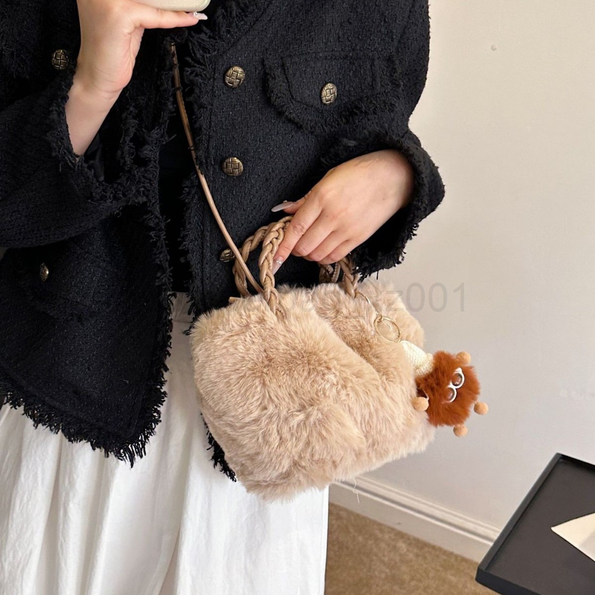 Bag Designer Fashion Classic 10a Top Woman Handbagevening Bags New Versatile Autumn/winter Cute Plush High End