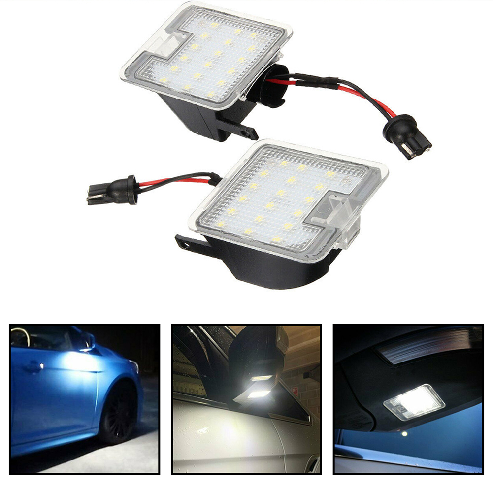 Car Pathway Lights LED Puddle Lamps Under Rear View Side Mirror For Mondeo MK4 Focus Dopo Escape C-Max