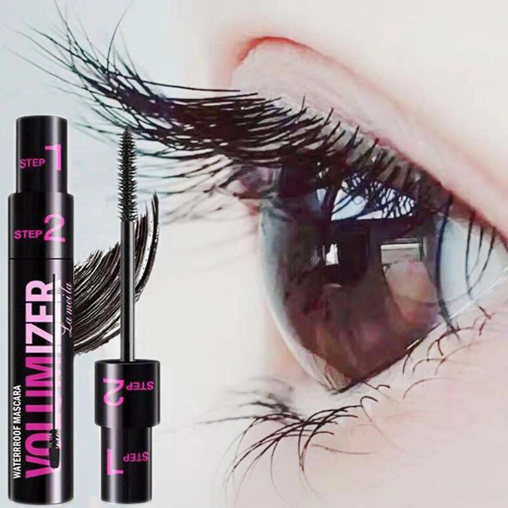 Sdotter Curl Eyelash Extension Mascara No Clumping Flake Proof Long Lasting Eyelashes Catches Tint Cream For Women Girls 240321