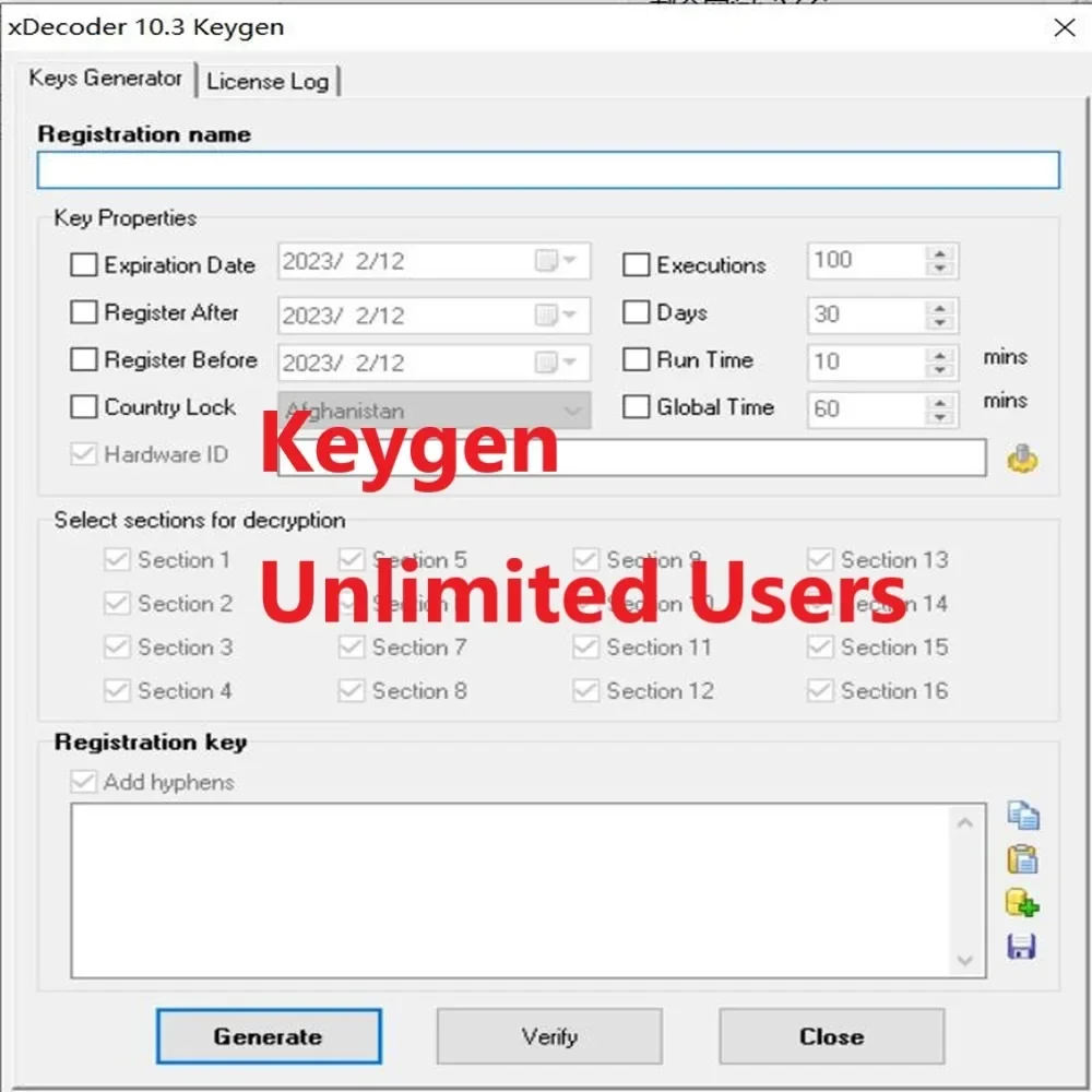 XDecoder 10.3 with Free Keygen for Unlimited Users Life Time License Full Activated Car Repair Tool Diagnostic Tools