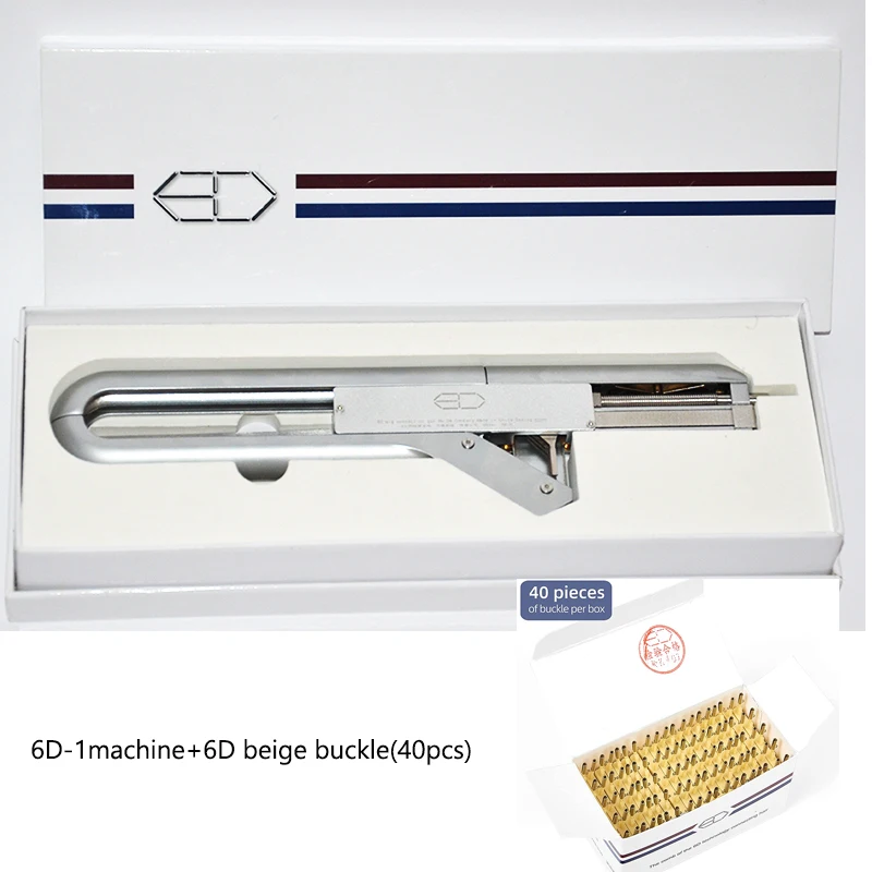 6D Hair Extensions Machine With10 pins Human Hair Connector Kits 6D Micro Link Remove Hair Plier Set 6D Har Buckle Hair Comb