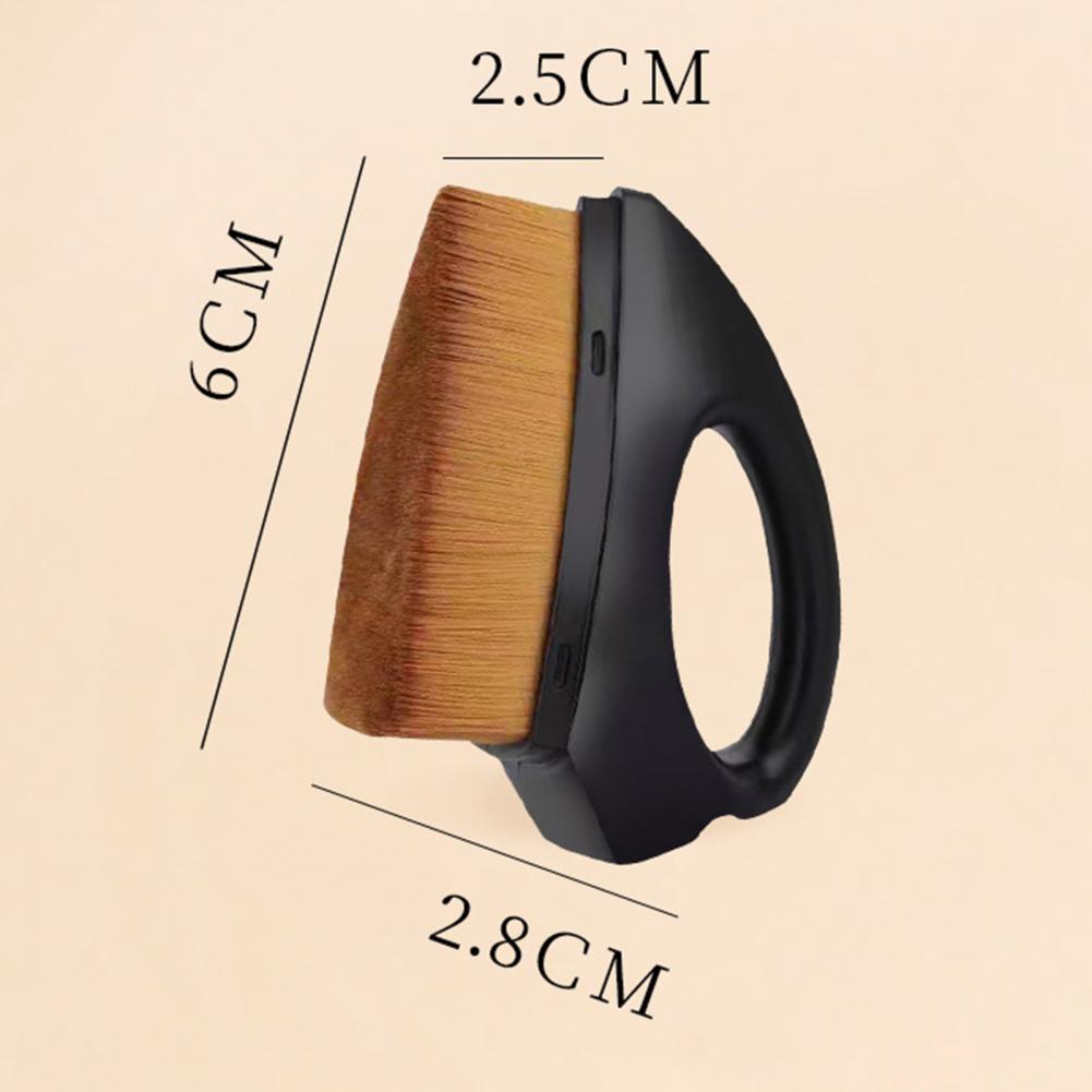 Car Tire Brush Tire Dressing Brush High Density Portable Car Supplies Fine Synthetic Fiber Car Tire Detailing Brush for Auto