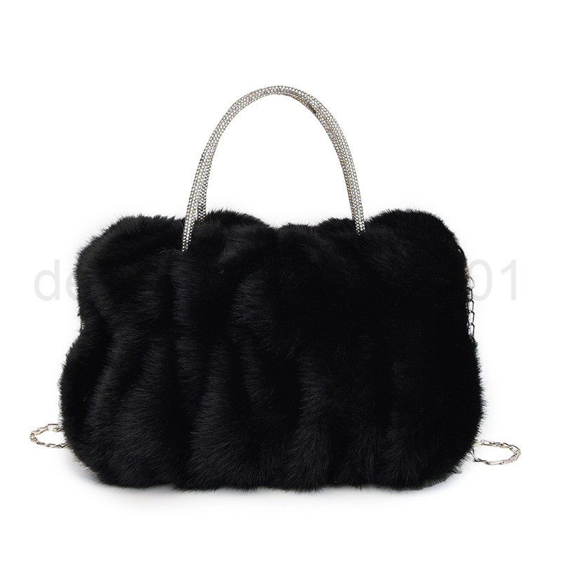 Niki Duncks Tote Bagclassic Designer Bag Fashion 10a Top Woman Handbagevening Bags Cute Temperament Plush New Trendy Single Shoulder Crossbody Womens 